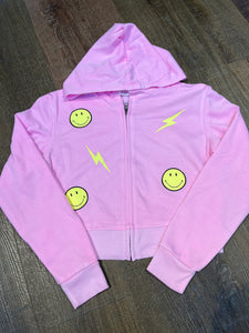 FH Smiley/Bolt Zip Up