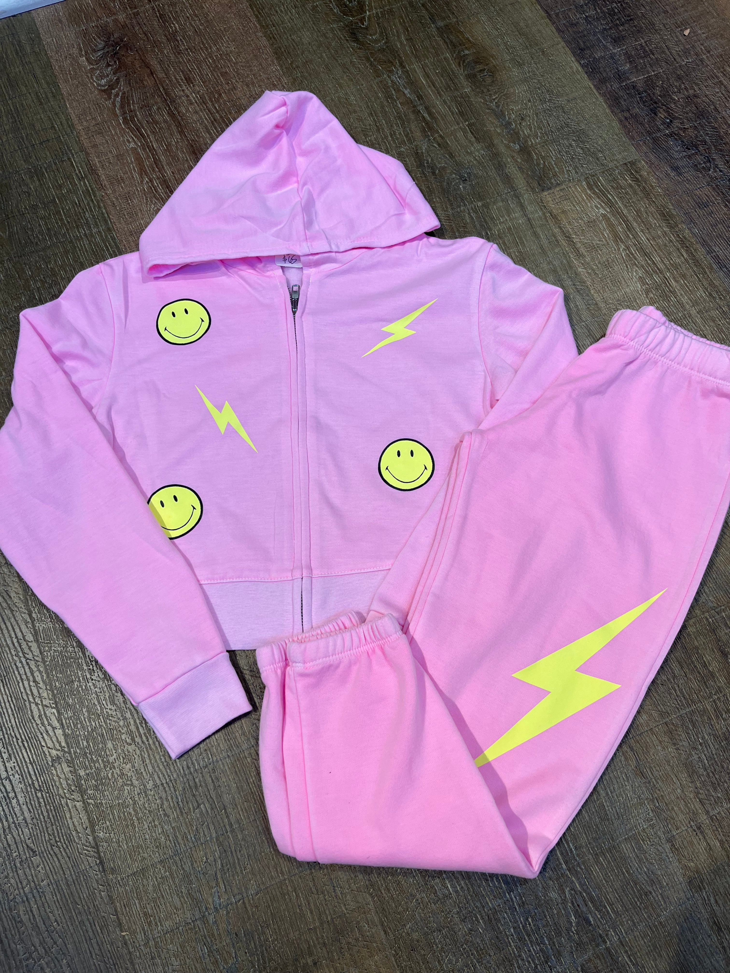 FH Smiley/Bolt Zip Up