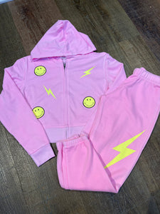 FH Smiley/Bolt Zip Up