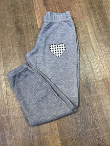 FH Plaid Heart Sweatpant