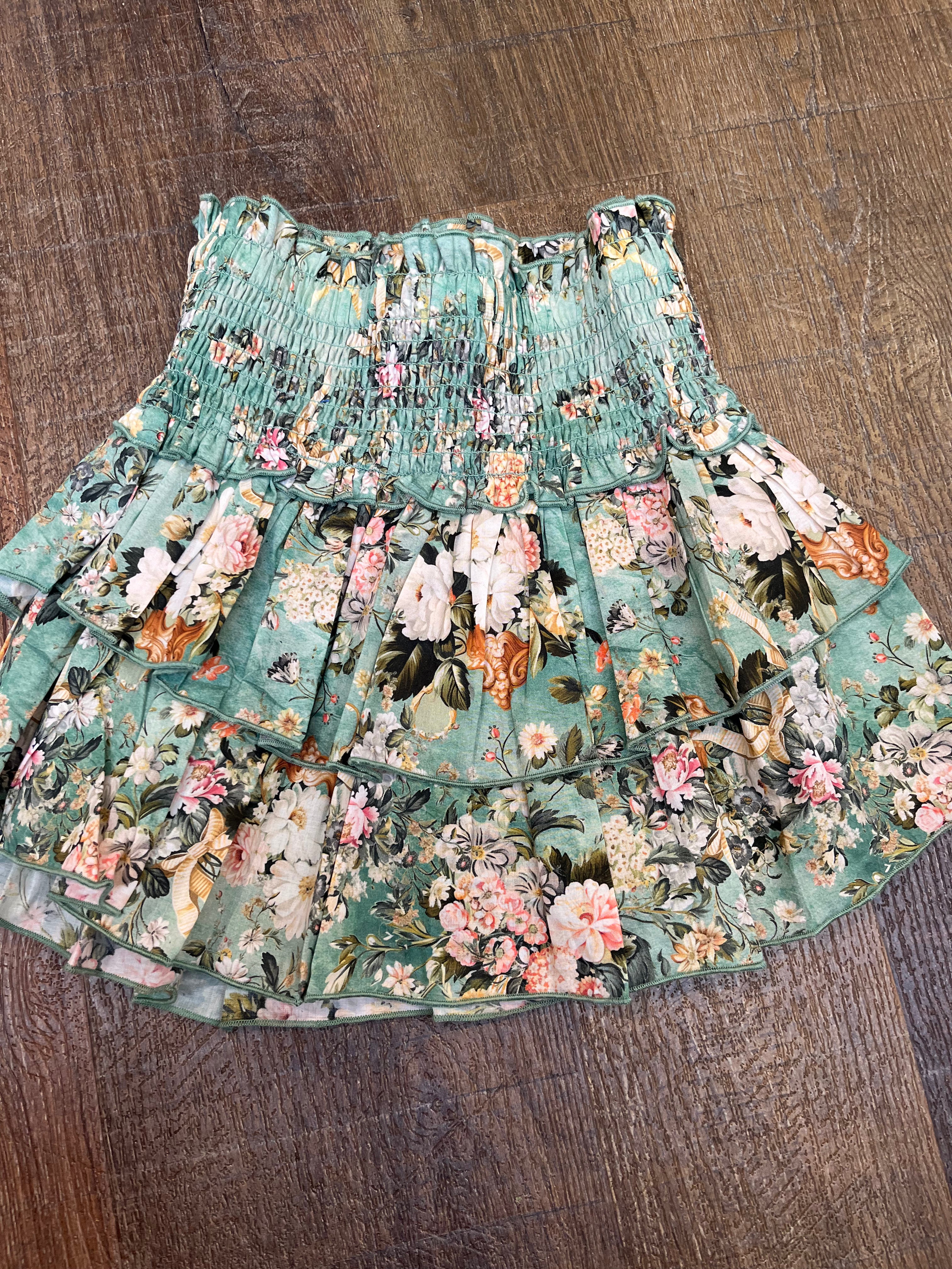 KJ Bianca Skirt in Sage